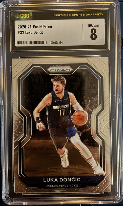 2020-21 Panini Prizm #32 Luka Doncic Base Dallas Mavericks INVEST