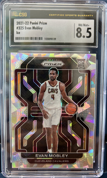 2021-22 Panini Prizm ICE Evan Mobley NM/MINT+ 8.5  RC!!